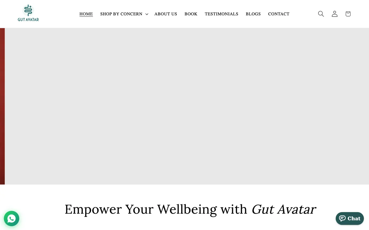 Gut Avatar website